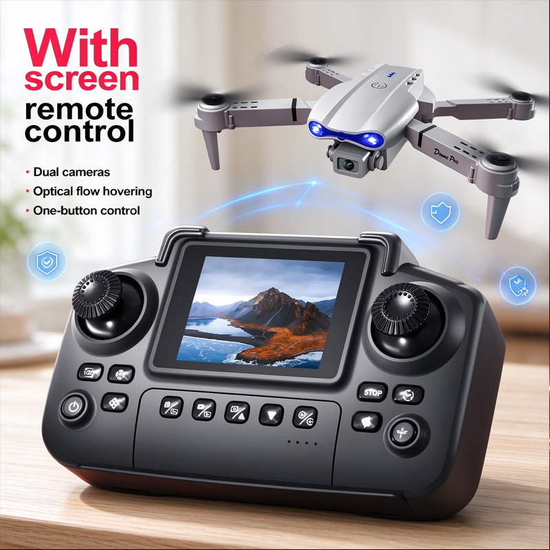 E88 Screen Control Professiona - Drone E88 Rc Quadcopter ulasan dan harga