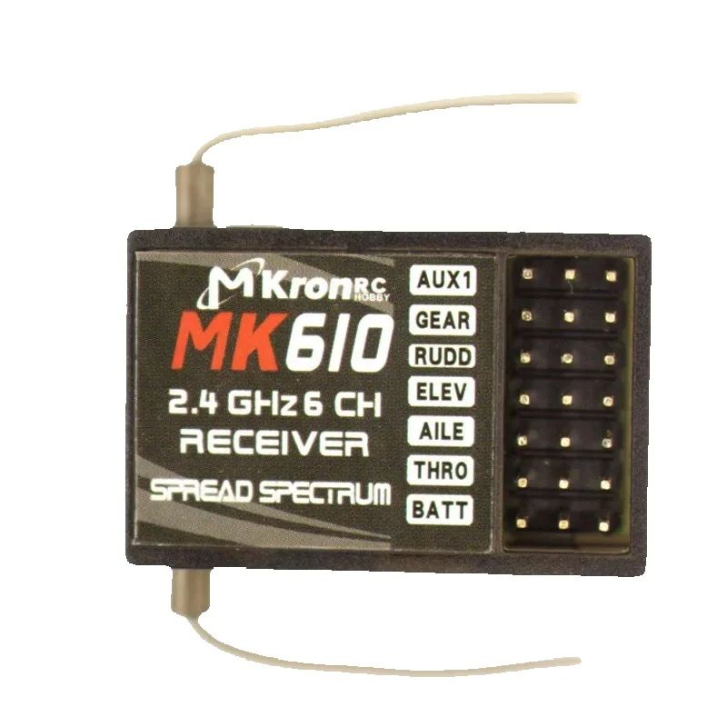 DSM2 MK610 AR6100 2.4G 6CH RC  - Drone Rc Leading ulasan dan harga