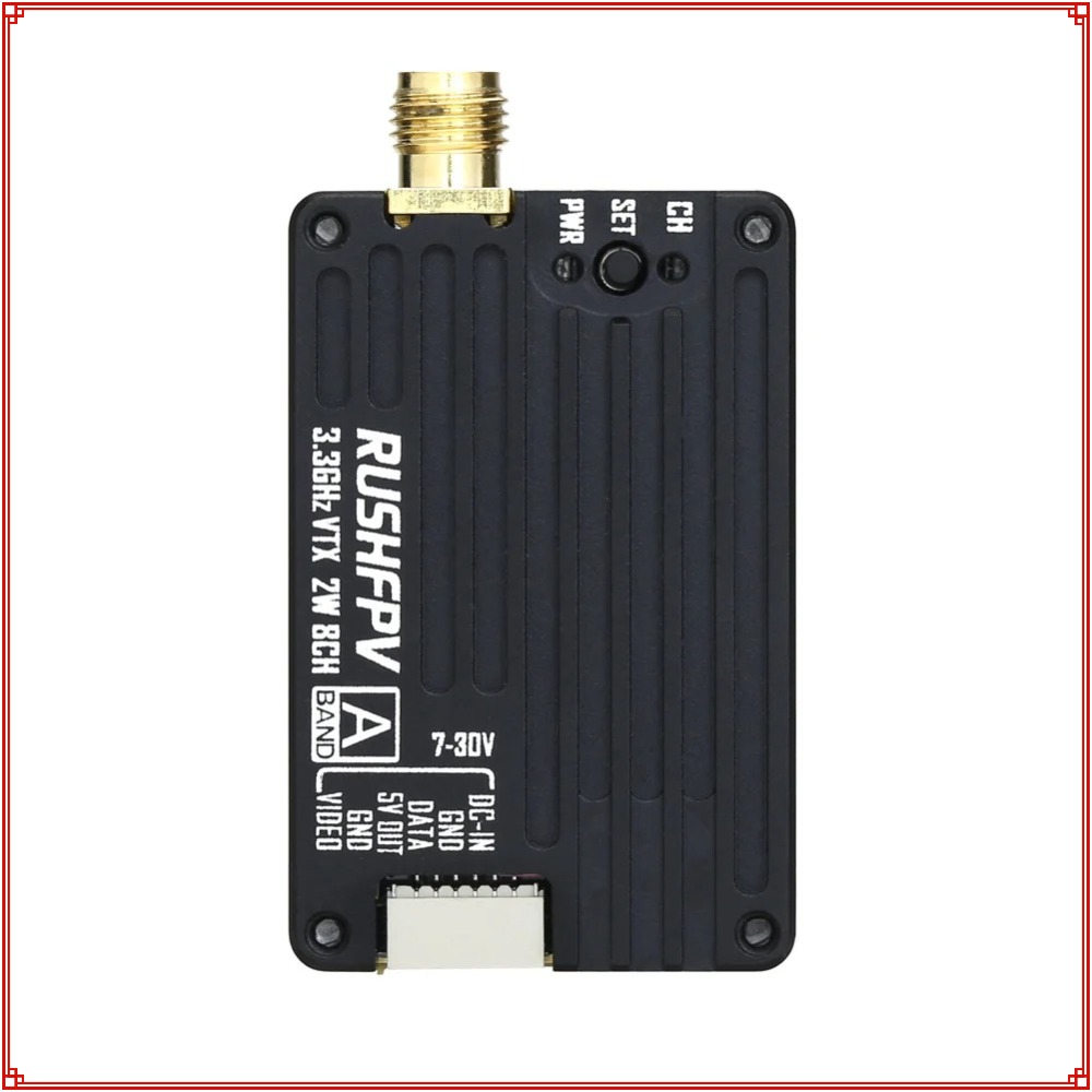 2026 New RUSHFPV 3.3G 2W VTX T - Drone Rc Toy ulasan dan harga