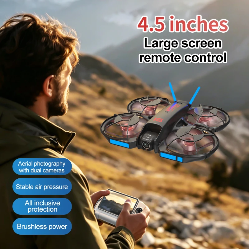 2026 New M15 FPV Drone with Sc - Drone Ae Rc ulasan dan harga