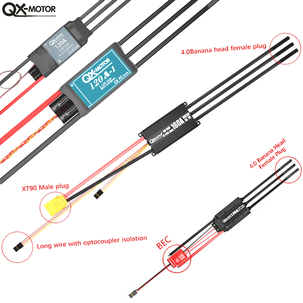 20A-120A Brushless ESC Speed C - Drone Rc Leading ulasan dan harga