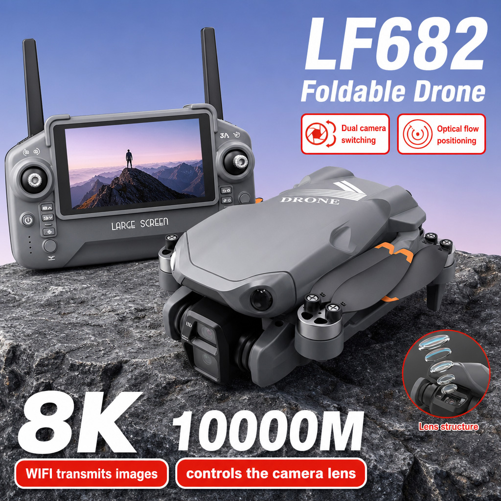 Aerial Photo LF682 Drone 8K HD - Drone Dji Rc Mini ulasan dan harga